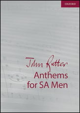 John Rutter Anthems SAB Choral Score cover